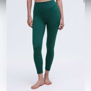 Lululemon Wunder Under Nulu High-Rise Tight 25”Storm Teal